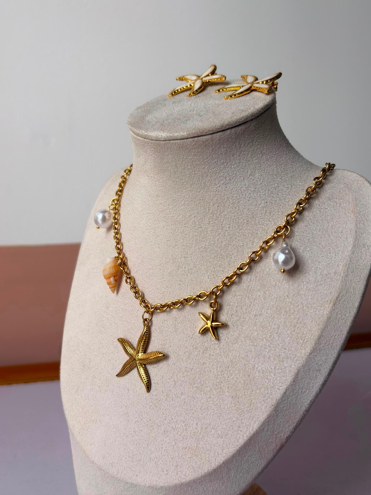 Collar motivos marinos